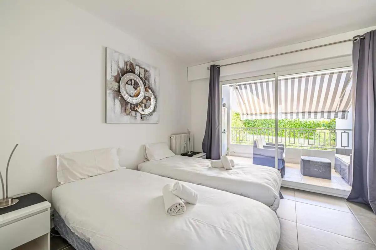 Superbe 3P 2Chambres, 2Terrasses Cannes Centre-Ville, 4 Min A Pied De La Croisette Sas-Meredith Loc Exterior foto